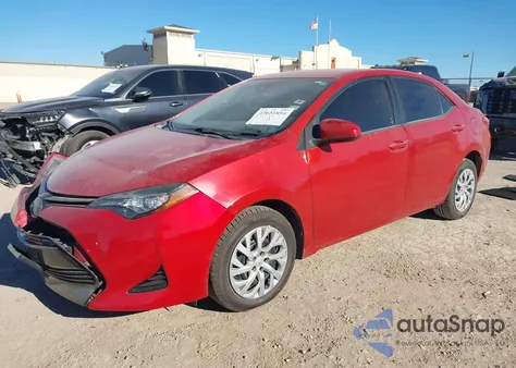 2017 Toyota Corolla Le from USA, damaged, VIN 5YFBURHE4HP612074